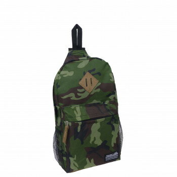 【暮らしラクラク応援セール】イコマ創芸 TIGER LABEL ボディバッグ 肩ベルト左右付け替え可能 グリーン迷彩 TL-14【取り寄せ・返品不可商品】(4)