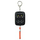 【暮らしラクラク応援セール】LIHIT LAB.(リヒトラブ) PuniLabo 防犯ブザー クロネコ A-7718-3【取り寄せ・返品不可商品】