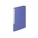 【暮らしラクラク応援セール】LIHIT LAB.(リヒトラブ) パンチレスファイル HEAVY DUTY B4 S型(タテ型) 藍 F-368-9【取り寄せ・返...