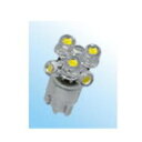 【暮らしラクラク応援セール】M&Hマツシマ (1個)12v ウエッジ中 ホワイト 6LED ワイドビーム L806 WH【取り寄せ・返品不可商品】