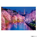 【暮らしラクラク応援セール】ビバリー 風景日本 (桜)ジグソーパズル 千鳥ヶ淵の夜桜 1000ピース 51-275【取り寄せ・返品不可商品】