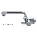 【暮らしラクラク応援セール】三栄水栓 SANEI 横形自在水栓 JA202DCK-13【取り寄せ・返品不可商品】