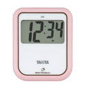 【暮らしラクラク応援セール】TANITA タニタ 非接触タイマー 洗えるタイプ ピンク TD-422【取り寄せ・返品不可商品】