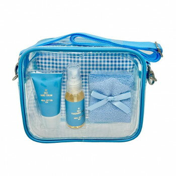 【暮らしラクラク応援セール】NUI ヌイ ショルダーポーチバックセット ライトブルー アクアコットン【取り寄せ・返品不可商品】