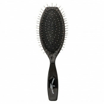Brushes, Combs - 【暮らしラクラク応援セール】ホンゴ ステンレスクッションブラシ 黒 (0012995)【取り寄せ・返品不可商品】