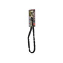 【暮らしラクラク応援セール】DBLTACTワイヤー入り布製安全コード 2kg DT-ST-07BK 315641【取り寄せ・返品不可商品】