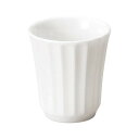 【暮らしラクラク応援セール】光洋陶器 花伝 かすみ 白 カップ 小 C-130cc 56100055【取り寄せ・返品不可商品】
