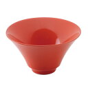 【暮らしラクラク応援セール】光洋陶器 花伝 白翔 21.5cm深口ラーメン丼 赤 C-1450cc 50140022【取り寄せ・返品不可商品】