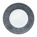 【暮らしラクラク応援セール】光洋陶器 ルミネール ブラック&ブラック 27.5cmリムプレート 18031002【取り寄せ・返品不可商品】