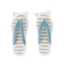 【暮らしラクラク応援セール】リサイクルコットンサンダル シロクマ 14223546065【取り寄せ・返品不可商品】