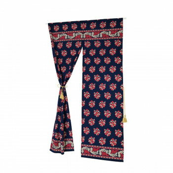 【暮らしラクラク応援セール】のれん プリクラーサ ネイビー 15625870352【取り寄せ・返品不可商品】