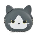 【暮らしラクラク応援セール】ピージーデザイン MiMi POCHIFriendS(ミミポチフレンズ) ハチワレ【取り寄せ・返品不可商品】