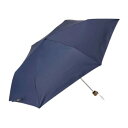 【暮らしラクラク応援セール】Waterfront ぺん細サンシェイド木手 折りたたみ傘 50cm ダークネイビー S350-1131DN1-BF【取り寄せ・返品...