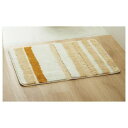 【暮らしラクラク応援セール】ふんわり バスマット 約40×60cm ベージュ 3491919【取り寄せ・返品不可商品】