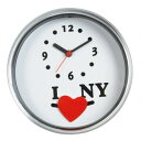 【暮らしラクラク応援セール】置時計 CAN CLOCK I?NY 29009【取り寄せ・返品不可商品】