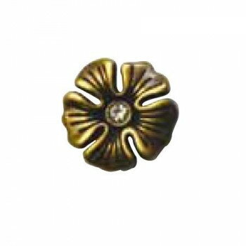 【暮らしラクラク応援セール】ソウヒロ joint クラフトパーツ ネジ式カシメ フラワー 2個入 アンティークゴールド JTMP-60【取り寄せ・返品不可商品】