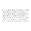 【暮らしラクラク応援セール】Sha-Nail Pro PLUS 写ネイル ネイルシール Shining Dots Silver/シャイニング ドット シルバー ...