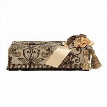 【暮らしラクラク応援セール】ジェニファーテイラー ブロデリック ティッシュBOX Broderick 32258TB【取り寄せ・返品不可商品】