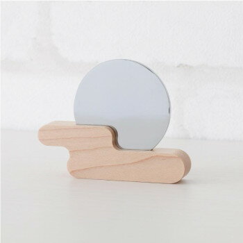 【暮らしラクラク応援セール】神棚の里　モダン神鏡 kasumikumo　2寸　メイプル【取り寄せ・返品不可商品】