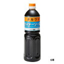【暮らしラクラク応援セール】和泉食品 タカワウスターソース 1000ml(6本)【軽減税率対象商品】【取り寄せ・返品不可商品】