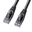 【暮らしラクラク応援セール】サンワサプライ カテゴリ6Aより線LANケーブル KB-T6AY-02BK【取り寄せ・返品不可商品】