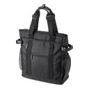 【暮らしラクラク応援セール】サンワサプライ 3WAYビジネストートバッグ BAG-BT3BK【取り寄せ・返品不可商品】