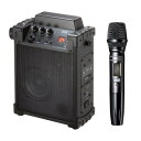 【暮らしラクラク応援セール】サンワサプライ ワイヤレスマイク付き拡声器スピーカー(バッテリー内蔵・ワイヤレスマイク1本対応) MM-SPAMP17【取り寄せ・返...