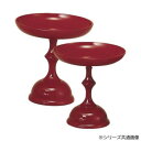 【暮らしラクラク応援セール】中京型高月 1対入 5.0寸 朱 5605500800012【取り寄せ・返品不可商品】