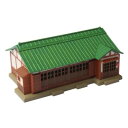 【暮らしラクラク応援セール】トタン屋根民家 緑 S027-2【取り寄せ・返品不可商品】