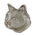 【暮らしラクラク応援セール】シャビーシック キャットフェイストレイC シルバー KI010498【取り寄せ・返品不可商品】