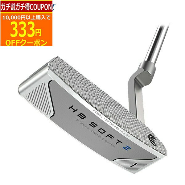 【12/1まで最大5％OFFガチ得クーポン】(営業日即日発送)ダンロップ クリーブランドゴルフ HB SOFT 2 レディス パター (#1) レディース 2024年 ゴルフクラブ その1
