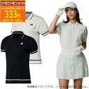 【5/1まで最大5％OFFガチ得クーポン】(営業日即日発送) アディダス ゴルフ ULT365プライムニットパフスリーブポロシャツ IKJ63 レディース 2024年春夏