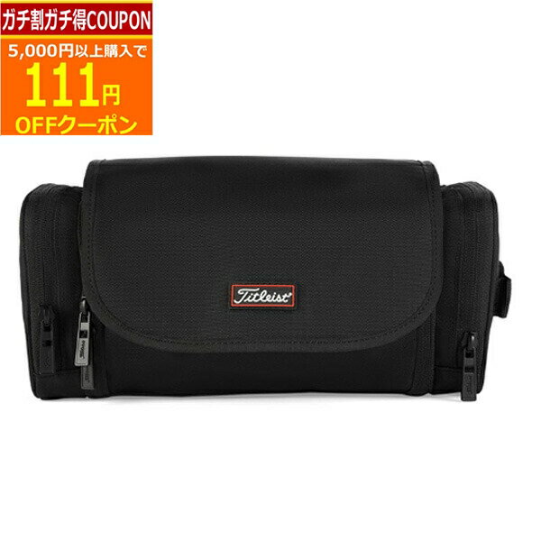 【12/1まで最大5％OFFガチ得クーポン】(営業日即日発送)　タイトリスト Titleist ハンギングポーチ バッグ TA20PHT 2023年 メンズ W29xD12.5xH14cm その1
