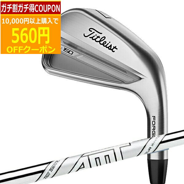 【6/27まで最大4600円OFFガチ得クーポン】(特注 納期2-7週) タイトリスト Tシリーズ T150 アイアン単品(#4,W48) AMT TOUR WHITE シャフト 2023年モデル(日本正規品)