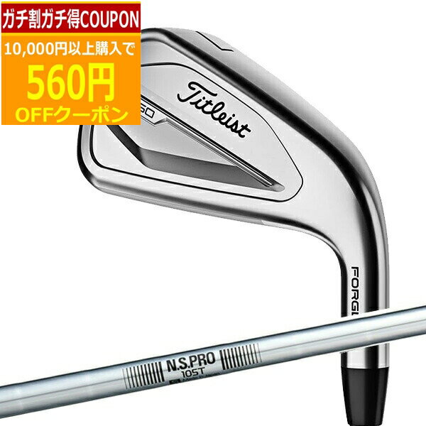 【6/20まで最大10％OFFガチ得クーポン】(営業日即日発送)タイトリスト(Titleist) Tシリーズ T350 アイアン単品(#4,#5,W53) N.S. PRO 105T シャフト 2023年モデル(日本正規品)