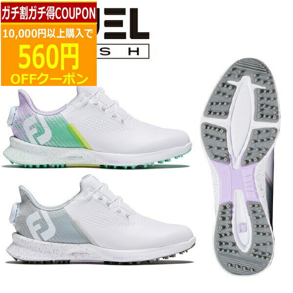 【検索用ワード】FOOTJOY FJ FUEL FLASH BOA 24 シューズ shoes SHOES 靴 2024 レディース レディス ウィメンズ ladies women 女性用 @ls@商品名 フットジョイ ウィメンズ フューエル フラッシュ ボア WOMENS FUEL-FLASH-BOA レディース ゴルフシューズ カラー (90769)ホワイト/グリーン(WHT/GRN/LIL) (90706)ホワイト/グレー(WHT/GRY/LIL) ウィズ/サイズ W（22.5cm～25.0cm） 特長 エナジー、ハジケル 軽快なハイパフォーマンス トッププロも愛用する人気スパイクレスシューズFJ FUELから 新デザインの「FJ FUEL FLASH」が誕生 【検索用ワード】FOOTJOY FJ FUEL FLASH BOA 24 シューズ shoes SHOES 靴 2024 レディース レディス ウィメンズ ladies women 女性用 @ls@