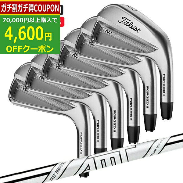 【6/27まで最大4600円OFFガチ得クーポン】(特注 納期2-4週) タイトリスト Tシリーズ T150 アイアンセット(6本 #5-PW) AMT TOUR WHITE シャフト 2023年モデル(日本正規品)