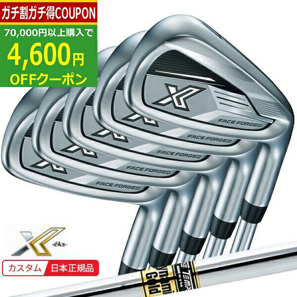 【16日まで最大4600円OFFガチ得クーポン】(ポイント15倍)(特注 納期2-6週) ダンロップ XXIO ゼクシオ(23) エックス(X-eks-) アイアンセット(5本 #6～9,Pw) ダイナミックゴールド(通常ラベル) シャフト 2023年モデル(日本正規品)