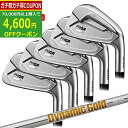 【7/25まで最大4600円OFFガチ得クーポン】(ポイント10倍)(特注 納期2-4週)プロギア 01アイアンセット(5本 #6-PW) ダイナミックゴールド...
