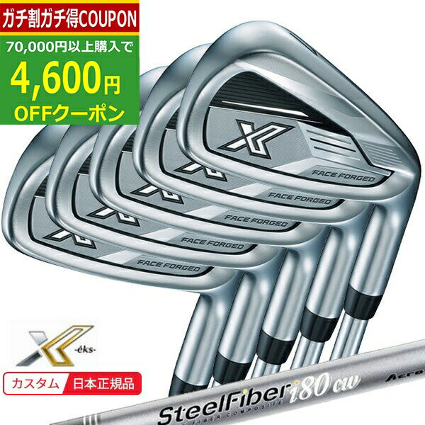 【16日まで最大4600円OFFガチ得クーポン】(ポイント15倍)(特注 納期2-6週) ダンロップ XXIO ゼクシオ(23) エックス(X-eks-) アイアンセット(5本 #6～9,Pw) スチールファイバーi シャフト 2023年モデル(日本正規品)