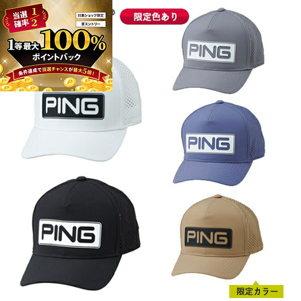 【11/27までブラックフライDAYクーポン】(ポイント10倍)(営業日即日発送)ピンゴルフ TOUR CAP ツアーキャップ HW-T2501 メンズ 2025年秋冬継続モデル