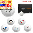 【★★スーパーSALEエントリーで当店全品P10倍UP★★】【オリジナルマークプリントボール(納期2-3日)】タイトリスト PROV1 ゴルフボール 1ダース(...