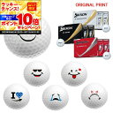 【★★スーパーSALEエントリーで当店全品P10倍!★★】【オリジナルマークプリントボール(納期2-3日)】ダンロップ スリクソン 2025 New Z-STAR(ゼットスター) ゴルフボール 1ダース(12球) BADスマイルC マーク入り