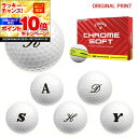 【★★スーパーSALEエントリーで当店全品P10倍UP★★】【オリジナルマークプリントボール(納期2-3日)】キャロウェイ クロムソフト 360 イエローストラ...