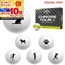 【★★スーパーSALEエントリーで当店全品P10倍UP★★】【オリジナルマークプリントボール(納期2-3日)】キャロウェイ クロムツアーX(CHROME TOU...
