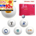 【★★スーパーSALEエントリーで当店全品P10倍UP★★】【オリジナルマークプリントボール(納期2-3日)】ワークスゴルフ 飛匠プレミアムレディ ゴルフボール...