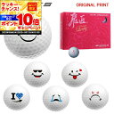 【★★スーパーSALEエントリーで当店全品P10倍UP★★】【オリジナルマークプリントボール(納期2-3日)】ワークスゴルフ 飛匠プレミアムレディ ゴルフボール...