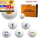 【★★スーパーSALEエントリーで当店全品P10倍UP★★】【オリジナルマークプリントボール(納期2-3日)】キャロウェイ WARBIRD DISTANCE+ ...