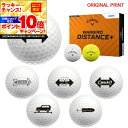 【★★スーパーSALEエントリーで当店全品P10倍!★★】【オリジナルオウンネームプリント(納期2-3日)】キャロウェイ WARBIRD DISTANCE+ ゴルフボール 1ダース(12球入り) 2025年モデル ターゲットラインC マーク入り