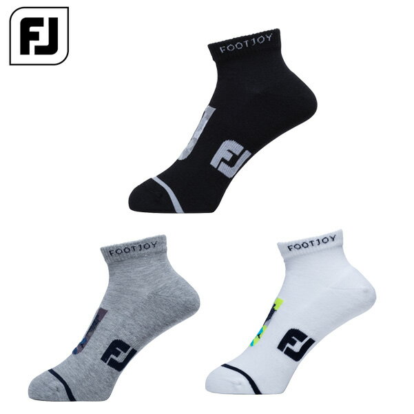 (営業日即日発送)　フットジョイ ロゴショートソックス FS24LSM2 メンズ 2024年春夏[FootJoy]